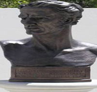 Adam Lindsay Gordon Bronze Bust - Tourism Search
