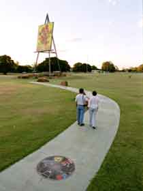 Emerald Centenary Of Federation Mosaic Pathway - Tourism Search 0