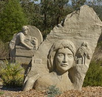 Heritage Sculptures at Pensioners Hill Lookout - Tourism Search
