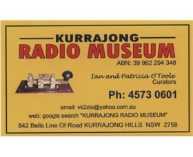 Kurrajong Radio Museum - Tourism Search 3
