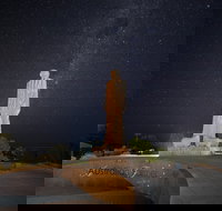 The Australian Farmer Granite Sculpture - Tourism Search