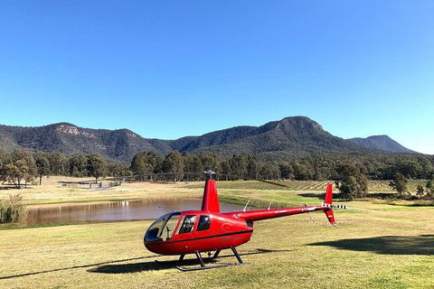 Private Helicopter Flight To Hunter Valley With A La Carte Lunch - For 2 - Tourism Search 1