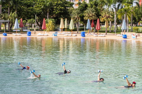 Aqua Fitness In The Wave Lagoon - Tourism Search 0