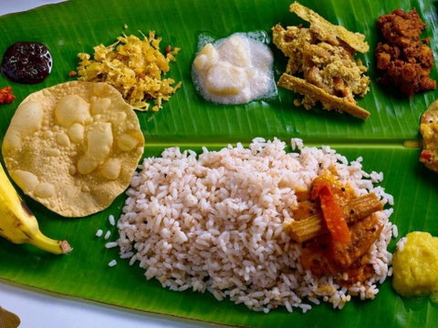 Babaji's Big Fat Keralan Banana Leaf Feast - Tourism Search 0