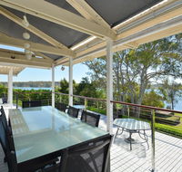 Morisset Bay Waterfront Views Lake House looking over Trinity Marina - Tourism Search