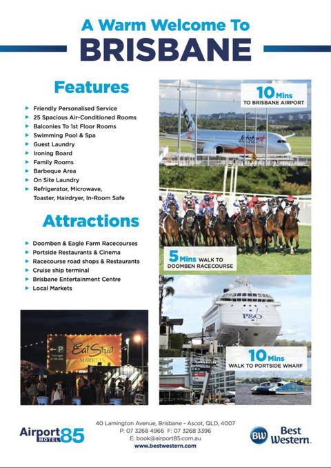 Best Western Airport 85 Motel - Tourism Search 21