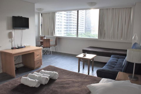 Accommodation Sydney CBD - Hyde Park Plaza Park View 38 College Street Studio Apartment - Tourism Search 0