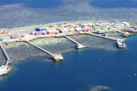 Pink Lake + Abrolhos Islands Scenic Flight - Tourism Search 1