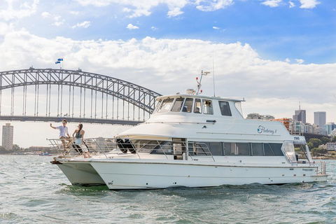 Vivid 90-Minute Sydney Harbour Intimate Catamaran Cruise With Canapes - Tourism Search 1
