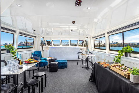 Vivid 90-Minute Sydney Harbour Intimate Catamaran Cruise With Canapes - Tourism Search 5