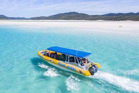 Great Barrier Reef Scenic Flight And Ocean Rafting Whitehaven Beach Day Trip - Tourism Search 5