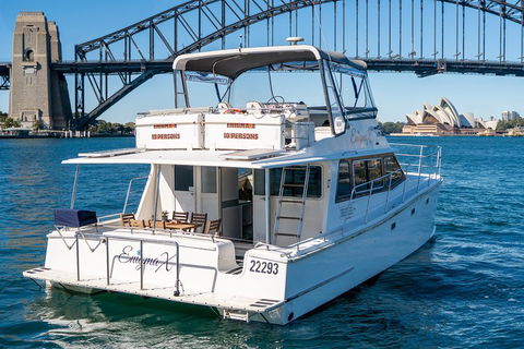 Vivid 90-Minute Sydney Harbour Small Group Catamaran Cruise - Tourism Search 4
